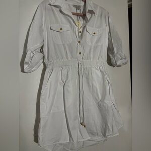 White shirt dress NWT